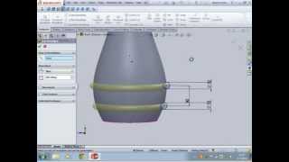 SolidWorks tutorial beginner  Absolute beginner 3 Stepbystep [upl. by Yruok]