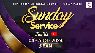 Methodist Memorial Church  Sunday Service Tamil  Live  800 AM on 04082024 [upl. by Adachi]