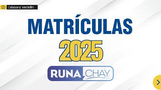 Instructivo Matrículas Virtuales 2025 [upl. by Allemap]