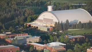 P1FCU Kibbie Dome Idaho stadium to receive new name [upl. by Assilak969]