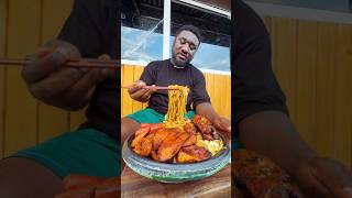 I Tried The Most Popular Street Food Spaghetti Joint in Lagos  Korede Spaghetti in Surulere [upl. by Osnofledi]