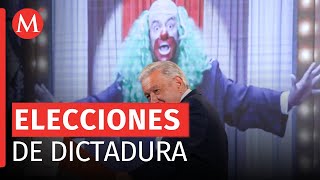 quotAntes Brozo era más finoquot AMLO le responde por llamarlo dictador [upl. by Dagley735]