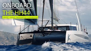 Sailing the HH44 catamaran  the freshest new fast cruising multihull [upl. by Percy423]