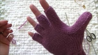 Magic Loop for gloves [upl. by Eirolam356]