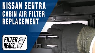 How to Replace Cabin Air Filter 2024 Nissan Sentra  AQ1278C [upl. by Atlas407]