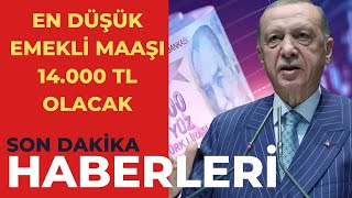 EMEKLİYE SEYYANEN ZAM  EN DÜŞÜK EMEKLİ MAAŞI 14000 TL OLACAK  2024 EMEKLİ MAAŞ ZAMMI SON DAKİKA [upl. by Nirrek]