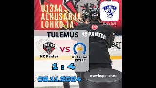 K Espoo Blues II vs HC Panter 091124 [upl. by Sirap]