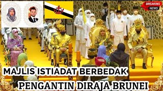 🔴Majlis Berbedak Istiadat pengantin Diraja Brunei Darussalamprincess Fadzilah [upl. by Nekcerb]