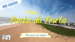 DJI Avata 4k sobrevoa a Praia da Ponta da Fruta em Vila Velha Espírito Santo [upl. by Lorilyn]