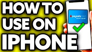 How To Use Paysafecard on IPhone 2024 [upl. by Tawney]