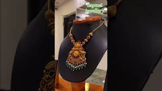 necklace newcollection2024 newdesign gold saptosijewellers [upl. by Vacuva]