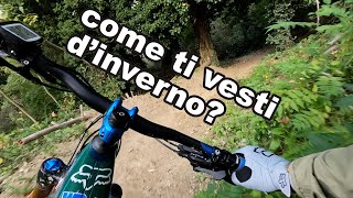 CONSIGLI E TEST ABBIGLIAMENTO INVERNALE MTB [upl. by Einahpehs]