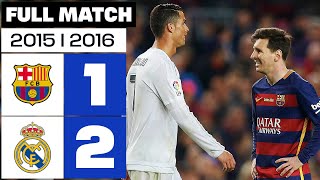 FC Barcelona vs Real Madrid 12 20152016 PARTIDO COMPLETO [upl. by Egag961]