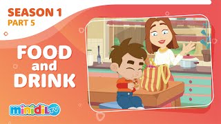 Sezon 1  Foods and Drinks  İngilizce Yiyecekler ve İçecekler [upl. by Redneval]