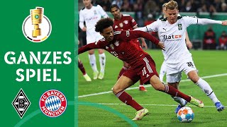 HistorischeNiederlage für Bayern  Mgladbach  FC Bayern 50  DFBPokal 202122 [upl. by Aerdnad558]