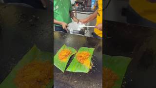 ⚡⚡ Leaf Idly Making Process ⚡⚡ shorts telugufoodie esangathulu streetfood foodie omelette [upl. by Lluj]