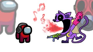 Mini Crewmate Plays Concert with Poppy Playtime 3 Characters  Among Us [upl. by Klepac]