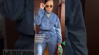 Styling Fall 2022 Utility Jumpsuit Trend Using Levis [upl. by Eeryn]