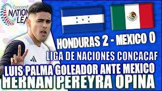 Honduras 2 Mexico 0 en la ida de los Cuartos de Final en la Concacaf Nations League [upl. by Maretz]