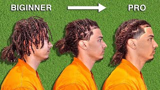 3 Levels Of Dreadlock Hairstyles  Beginner to Pro [upl. by Anihcak]