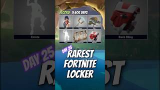 RAREST FORTNITE LOCKER DAY 25 fortnite fortniteog fortnitelocker gaming [upl. by Mimi291]