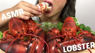 LOBSTER  ASMR Eating Sounds  NE Lets Eat [upl. by Solegnave557]