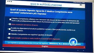 MODULO 3quiz finale alternanza scuola lavoro corso sulla sicurezza [upl. by Abehsile515]