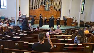 2nd Baptist Praise Dance Team 200 Anniversary Wabash Presbyterian Church in Crawfordsville [upl. by Daney]