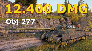 World of Tanks Object 277  9 Kills 124K Damage [upl. by Adelina]