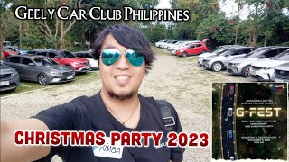 GEELY CAR CLUB PHILIPPINES CHRISTMAS PARTY 2023 [upl. by Ttreve265]