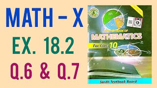 Math for Class X Ch18 Variations Ex182 Q6 amp Q7 [upl. by Hulda941]