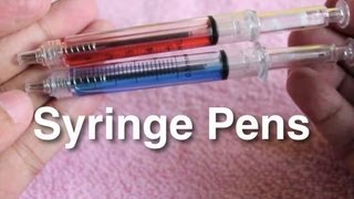 Syringe Pens [upl. by Mercer]