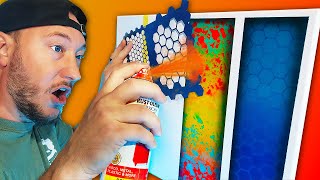 3 INSANE Spray Paint Tricks to Paint like a PRO [upl. by Araas]