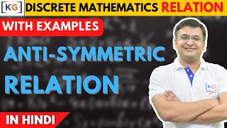 26  Antisymmetric Relation In Discrete Mathematics In Hindi  Antisymmetric Relation Example [upl. by Antons]