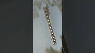 Needle Floats on Water  Surface Tension shorts science facts [upl. by Peggir]