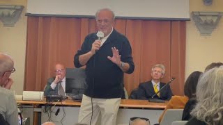 Ivano Fossati lezioni di musica pop allUniversità di Genova aula magna gremita [upl. by Ial891]