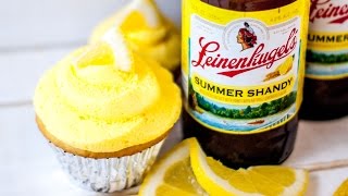 Leinenkugels Summer Shandy Lemon Cupcakes [upl. by Nwahsiek580]