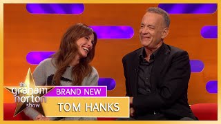 Julia Roberts amp Tom Hanks Geek Out Over Football  The Graham Norton Show [upl. by Kee995]