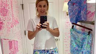 Lilly Pulitzer semi annual sale Summer sale my shopping experience [upl. by Zoellick]