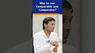 Java Interview Question  Why to Comparable amp Comparator  shorts kiransir javaprogramming [upl. by Kathie]