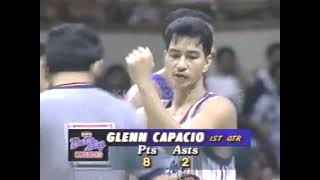 SUNKIST vs PUREFOODS  2ND QUARTER  1995 COMMISSIONERS CUP [upl. by Anir]