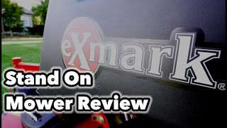 Exmark Stand On Mower Review GCI Turf MowDown ShowDown [upl. by Dis284]