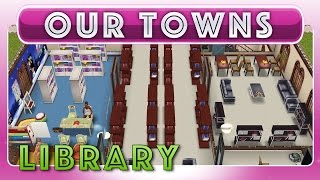 Sims FreePlay  Library Original House Design [upl. by Ardehs]