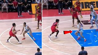 Terrence Romeo turns Kyrie Irving w killer crossover on Ricci Rivero [upl. by Inej]