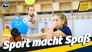 Grundschule 25  Jonglieren – Auf BallonSafari  Sport macht Spaß [upl. by Aketal]