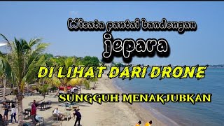 KEINDAHAN PANTAI BANDENGAN JEPARA DI LIHAT DARI DRONE [upl. by Gladys]