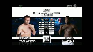 Dzevad Poturak VS Ismael Londt [upl. by Kalie]