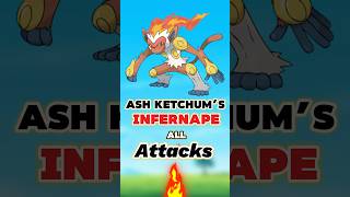 Ash’s Infernape all moves pokemon [upl. by Ybloc967]