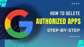 How Delete Authorized Apps from Google Account [upl. by Leis]