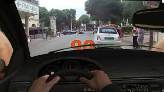 saut bouchon avec voiture green screen [upl. by Sabu308]